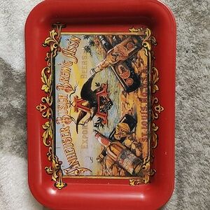 Vintage Anheuser-Busch Beer tray